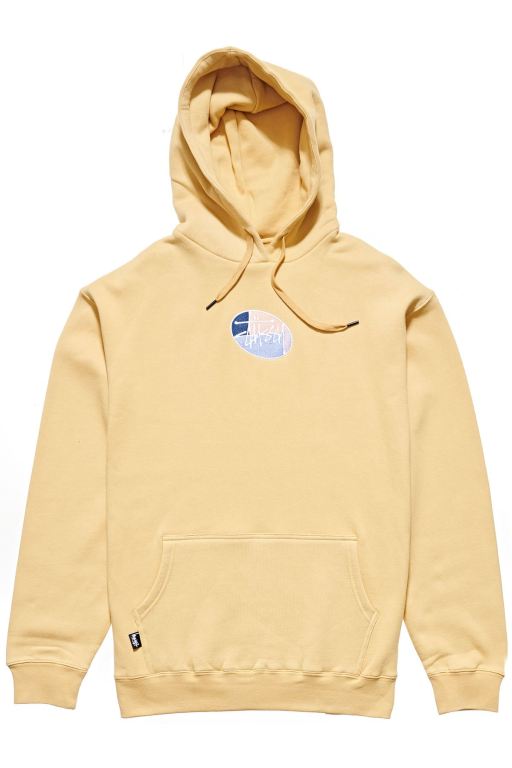 Stussy Mens Trivial Pursuit Hoodie Yellow - VZQOB1297